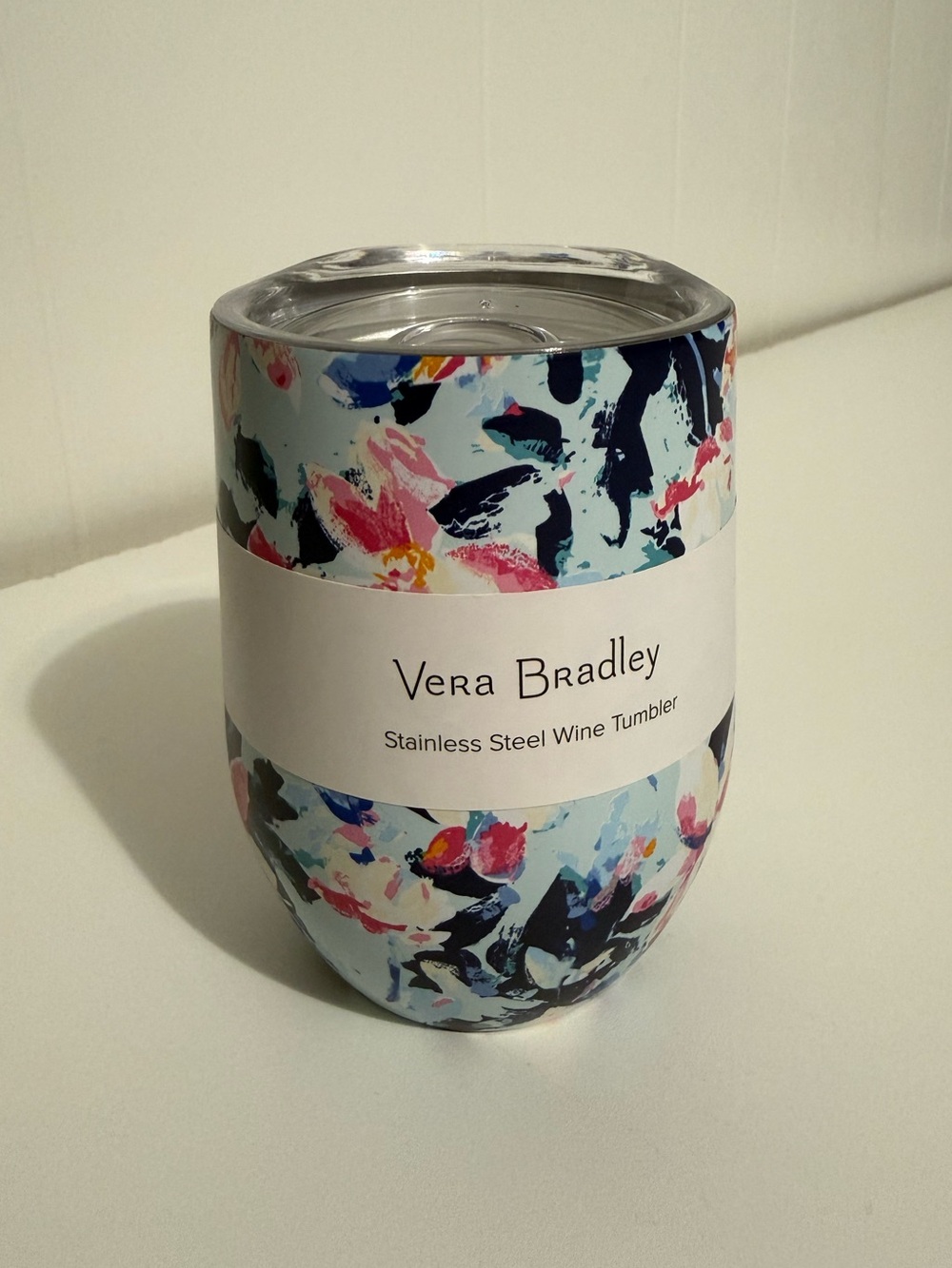Vera Bradley steel wine tumbler